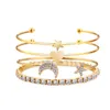Bangle Fashionable Star Moon Heart-shaped Bracelet In Europe And America
