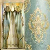 Lüks Avrupa Perde Oturma Odası Atmosfer Villa Basit Yatak Odası Gölgesi Ürün Özelleştirme Drapes