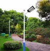 Solar Street Lamps 300 W 400W 500W Wide Anioł Oświetlenie Oświetlenie Lampy ścienne PIR Sterowanie światłem do ogrodu