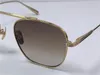 Солнцезащитные очки New Fashion Man Sunglasses 009 Simple Simple Frames Vintage Популярный универсальный стиль UV 400 Защитный верхний топ -очки288Q