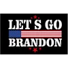 3x5 ft Låt oss gå Brandon Flags Trump Flag 2024 VD Val 90 * 150cm Support Anpassa