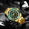 Curren hommes montres affaires horloge créative hommes montres-bracelets de luxe en acier inoxydable bande montre à Quartz avec Date Q0524