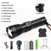 Zaklampen fakkels krachtige LED USB -oplaadbare zoombare fakkel XHP50 XHP70 XHP70.2 Handlamp 26650 18650 Batterij Flash Light