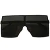 Marque de mode dans des nuances surdimensionnées plage lunettes rétro Vintage couleur noir hommes lunettes femmes soudage lunettes de soleil 2020