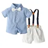 Kleidung Sets Plaid Bruder und Schwester Kinder Passende Outfits Jungen Gentleman Anzug + Prinzessin Mädchen Tutu Kleid Kinder Kleidung JYF