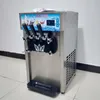 Trzy smaki Soft Maszyna do lodów Komercyjne pulpit Słodkie stożki Vending