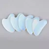 Opal Gua Sha Tool Set Natuursteen Massage Gezondheidszorg SPA Acupunctuur Schrapen Gezicht Nek Body Beauty Crystal Massager