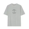 IDEEFB Męska odzież Koreański Streetwear Moda Krótki Rękaw Koszulka List Drukowanie Luźne Dorywczo Lato Tee Topy 9Y6785 210524