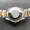 Super n Factory 904L Automatisch horloge Real Wrapped 18K Gold Never Fade Men's Cal 3186 Movement 116713ln Sapphire Ceramic Bezel319e