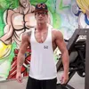 Masculino Bodybuilding Tank Tops Verão Casual Moda Camisa Sem Manga Ginásios Fitness Workout Singlet Sling Colete Vestuário