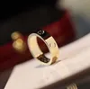 2021 Luxe kwaliteit v goud materiaal dikke ring in drie kleuren geplateerd voor vrouwen bruiloft sieraden cadeau hebben box stempel PS3178