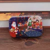 60 stks / set DIY Jigsaw Wooden Christmas Santa Claus Kids Picture Puzzle Kinderen Handleiding Baby Gift Puzzels Early Educational Toy 5 5JH G2