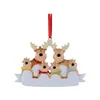 크리스마스 장식 엘크 가족 개인 선물 펜던트 귀여운 나무 크리스마스 트리 장식품 t2i53223