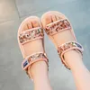 Sandalen Casual Pailletten Kid Children's Baby Meisjes Zwart Roze Schoenen Grils en Jongens Teen Fashion Beach Unisex Sport