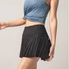 Леггинсы женские шорты для йоги спортивная юбка для бега на открытом воздухе для бега быстросохнущие с антилегкой подкладкой черные