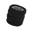 柔らかい編み物のスカーフと肥厚のシングルループネック冬は防風暖かい暖かい女性の女の子を保つ（Bla Cycling Caps Masks