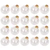 2021 6cm 8cm 10cm jul dekoration bollar plast klart diy fyllbara baubles ornament xmas träd hängande boll nyår dekor för hem