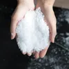 クリスマスの装飾20g 1-10mmの人工的なプラスチック製の乾燥雪の粉の装飾クリスマスギフトホームパーティーDIYシーンの小道具供給X0105