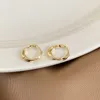 925 Sterling Silver Hoop Earring for Women Girl Twist Wave Earrings Elegant Prevent Allergy Jewelry S-E1350