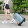 Carrello pieghevole con ruote silenziose Shopping da viaggio in alluminio Acquista merci Carrello pieghevole per verdure Borse con ruote di stoccaggio