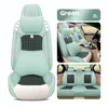 Car Interior Accessories Seat Covers For Most Sedan SUV Durable Leather Universal Five Seaters Full Set Mats front and Back Seats 1553268
