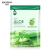 Máscaras de rosto Peels Cuidado da pele facial máscara de aloe reabastecimento de água hidrato de chá verde pecumer pérola seda de seda hidratante e apertado