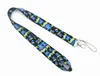 10pcs/lot Cartoon Anime StitchLanyard Neck Strap Lanyards Badge Holder Rope Pendant Key Chain Accessories