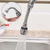 360 ° Rotación de la cocina ajustable del grifo del grifo del grifo del baño Adaptador de la ducha de la ducha del grifo del grifo del tubo de extensión