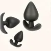 Massagem SexShop silicone Big Butt Plug Anal Tools Anal Brinquedos sexuais para mulheres homens gays roupas íntimas plugues de analght buttplug erótico íntimo p4303605