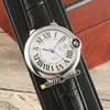 42mm WSBB0027 WSBB0026 WGBB0030 İZLEMELER MAVİ ARAÇ 2813 Otomatik Erkekler İzle Çelik Kılıf Safir Deri Kayış Saatleri HWCR HELLOWATCH