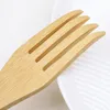 200sets 3 Pcs/Set Reusable Bamboo Flatware Portable Cutlery Sets Knives Fork Spoon Travel Camp Dinnerware Set Cooking Kitchen Tools