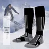 2018 Ny ankomst högkvalitativ professionell varumärkessport Socks Breattable Ski Socks Outdoor Sports Skiing Sock Y1222