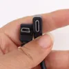 Cavi dati adattatore OTG da 90 gradi Convertitore connettore maschio da tipo C a mini USB 5 pin