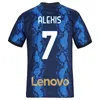 espnsport 21 22 ALEXIS BARELLA LUKAKU Mens Soccer Jerseys GOSENS DZEKO LAUTARO J. CORREA CALHANOGLU SKRINIAR BROZOVIC Home Away 3rd Football Shirt