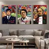 Pintura en lienzo de éxito para ganar dinero, carteles e impresiones de dinero rico, Imágenes artísticas de pared para sala de estar, decoración del hogar, Cuadros sin marco 245S