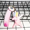 Fashion-Personalized Fashion Unicorn Sign Posture Key Ring Doll Pendant Cute Dog Chain Bag Pendant