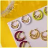 2021 Studs Earrings Fashion Hoop Earrings Women Jewelry Luxurys Designers Earrings Designer letter V Earring Ornaments Necklaces 21072105R