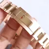 Horloges 2021 Saffierkristal Roségoud Horloge Luxe Automatisch Mechanisch 116599 REGENBOOG Diamanten Bezel Herenhorloges Fashion225B