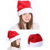 Casquette de noël en gros, chapeau tricoté rouge, chapeaux de père noël en fourrure, nouvelle collection 2021