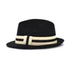 Autumn Winter Women Fedora Hats Wool Elegant Cowboy Hat Ribbon Vintage Jazz Hat Men Outdoor Travel Cap