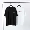 여자 티셔츠 INS TSHIRT 소녀 티셔츠 좋은 품질 빠른 고속 100%면 편지 스프링 2023 여름 패션 여성 셔츠 미국 유니스피시 T