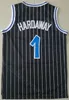 Vintage Tracy McGrady Retro Basquete Jersey Penny Hardaway 1 Vince Carter 15 Para Fãs Esportivos Reminiscência Respirável Preto Branco Azul Roxo Vermelho Camisa de Equipe Quente