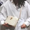 أكياس الكتف غير الرسمية الصيف 2021 Crossbody Bag Rattan Beach Lady Travel Formes وحقائب اليد 296n