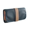 Simple portable cosmetic storage bag large capacity waterproof travel leather wash bags