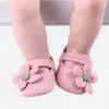 NIEUWE1 Paar Mode Baby Meisjes Leuke Cartoon Antislip Katoen Peuter Vloer Sokken Eerste Walker Schoenen voor Pasgeboren Baby 0-18Months 1382 Y2