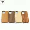 Hoogwaardige houten lege gevallen voor iPhone 7 8 11 12 x Pro Max Mobile Sublimatie Telefoon Case Luxe Duurzaam Schokbestendig Waterdichte Cover