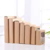 Black Kraft Paper Drawer Box With PVC Window Phone Case Packaging Gift Packing Paper Window Box LX5427