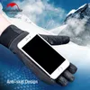 Homens Mulheres Levante Frio Tempo Windproof Touch Screen Ski Caminhadas Luvas Impermeáveis ​​Desportos de Inverno Running 211124