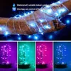 Strings USB LED String Licht Waterdichte Outdoor Fairy Lights for Christmas Bluetooth App Control Home Party Decoratie