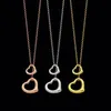 Kvinnor Silver Chain Halsband Guld Pendant Anpassad Har du ömsesidig Affinity Love Loise Bruds gåva för engagemang Bröllopsfest Kvinna halsband